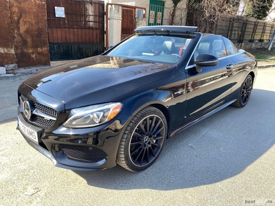 Mercedes Benz C43 AMG 4matic Cabrio 3.0 benzina Bi-Turbo 2018 Burmester Distronic ILS 37500-euro