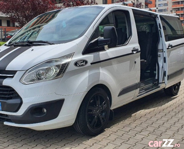 Ford transit custom an 2013 mot 2.2 tdci.125 cp clima .8+1 locuri