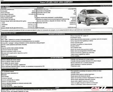 Hyundai KONA 1.0 T-GDI 2WD Comfort