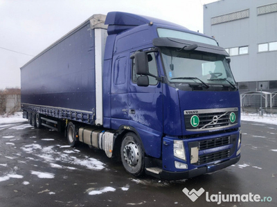 Ansamblu Volvo FH460 EEV MEGA si semiremorca SCHMITZ CARGOBULL