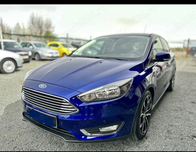 Ford Focus Titanium Ecoboost, Model 2015, Turbo 125 cp!!!