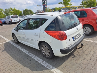 Peugeot 207 SW 1.6 Diesel cu Carlig, bari portbagaj foarte rezistente