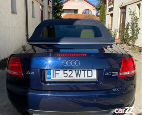 Audi A4 Cabrio bleumarin