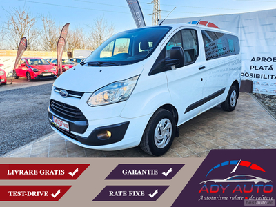 FORD TRANSIT 2.2 DIESEL 125 CP 8+1 LOC Cash Rate fixe Livrare gratuita Garantie inclusa Test drive