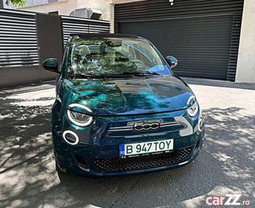 Fiat 500 electric la prima cabrio