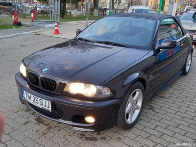 Vând Bmw 318i cabrio m pachet Xenon Angel Navi Piele Jante Scaune suspensie sport Înmatriculat Ro