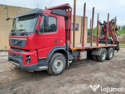 Volvo FMX 460 6x4 pentru padure HDS Loglift 82 cu extensie dublă