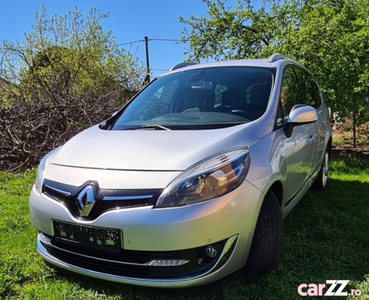 Renault Grand Scenic facelift, 7 locuri, semi-piele, navi,clima 2 zone