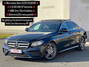 Mercedes-Benz E 220 d 9G-TRONIC AMG Line