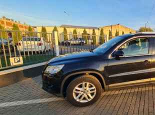 VW Tiguan 2010 interior piele crem