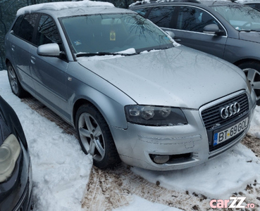 Audi A 3, an 2007, 2.0 tdi = rate direct în parc