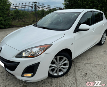 Mazda 3 MZR 1.6 Benzină EURO 5 ~ Alb Perlat ~ Superbă