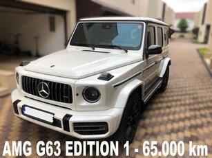 AMG G63 Edition 1, Impecabil, Unic Proprietar, 65.000 km, istoric service complet reprezentanta