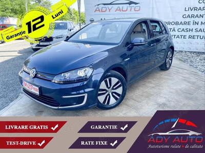 VW GOLF 7 - E-Golf - Motorizare full electric -Rate fixe . Garantie 12 luni . Buy back . Test drive