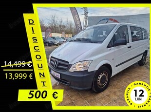 Mercedes-Benz Vito 110 CDI - 9 LOCURI Cash Rate fixe Livrare gratuita Garantie inclusa TVA INCLUS