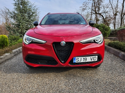 Alfa Romeo Stelvio 2021- 15.600 km Nero Edizione 2.0T 280 cp Zalau