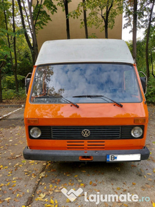 Volkswagen LT28, 2.4L diesel, 6 cilindri, atestat vehicul istoric