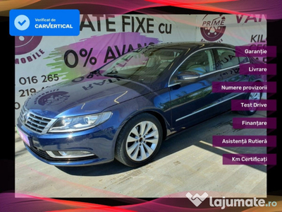 VW Passat CC Highline Bluemotion FACELIFT/kM PUTINI/ Piele Alcantara/