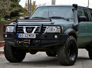 Nissan Patrol 3.0D 158cp AUTOUTILITAR 4 locuri Ironman, Raptor, Blocant, Troliu roti 35 + BMW m47