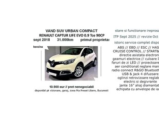 Renault Captur (ENERGY) TCe 90 LIFE