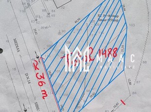 Teren intravilan I 1500mp I Front 36m I DN14 I Slimnic