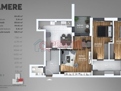 Apartament 3 camere Berceni Filmare reala