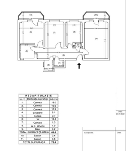 APARTAMENT DE 3 CAMERE-PARCUL CIRCULUI, BARBU VACARESCU