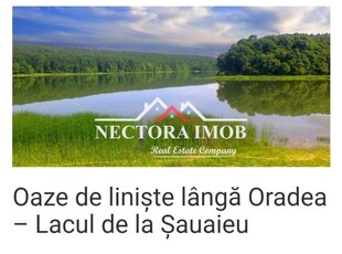 Teren INTRAVILAN langa Oradea - Zona Lac Sauaieu, 4336 mp, dublu front