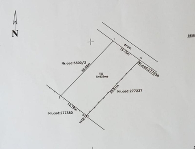 Teren intravilan, 530mp utili, zona Gheorgheni