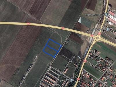 Teren intravilan in Cristian 599 mp - PUZ , cu front stradal de 22m