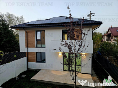 Vila lux 4 camere (bucatarie mobilata) panouri fotovoltaice
