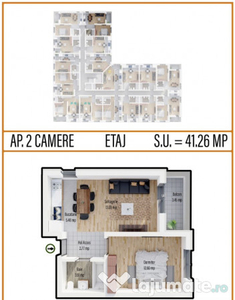 Apartament Modern - Bloc Nou - 0% Comision - Militari Residence