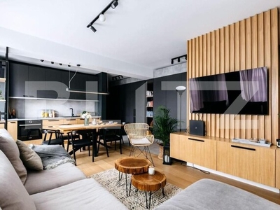 Apartament PREMIUM ultrafinisat: 2 camere, 57 mp, garaj subteran, zona Vivo!