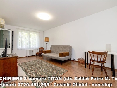 Inchiriere apartament 3 camere Titan, str. Soldat Petre M