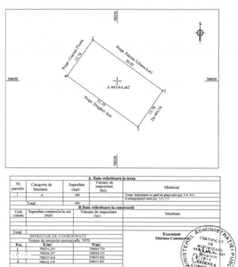 Teren 490 mp aproape de lac cu deschidere de 15.78m, Palazu Mare