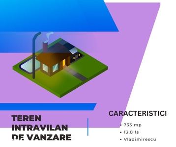 Teren Intravilan in Vladimirescu, la strada principala!!!!