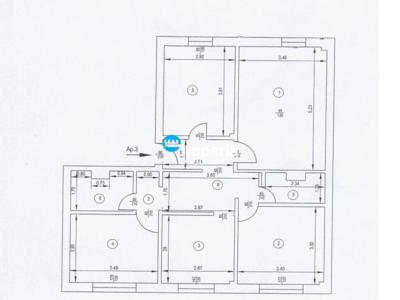 Apartament cu 4 camere, de vanzare in Iasi zona Frumoasa