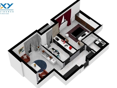Apartament 2 camere Rahova, Oxy Residence, 2 camere 59 mp mega discount Inc