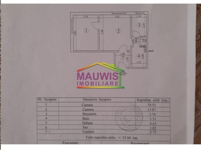 Apartament 2 camere Titan, metrou 1 Decembrie 1918