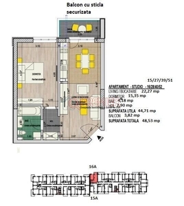 Apartament 2 Camere Decomandat 8 Minute Metrou