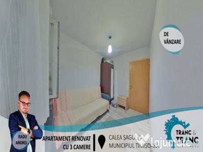 Apartament renovat cu 3 camere pe Calea Șagului(ID:27693)