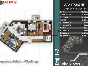 Apartament 3 camere Metalurgiei Rate la Dezvoltator