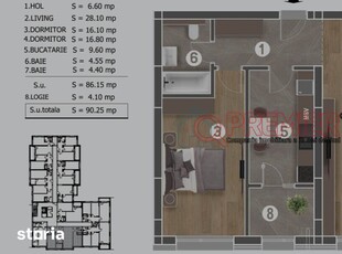 Apartament modern 2 camere + parcare - ARED IMAR