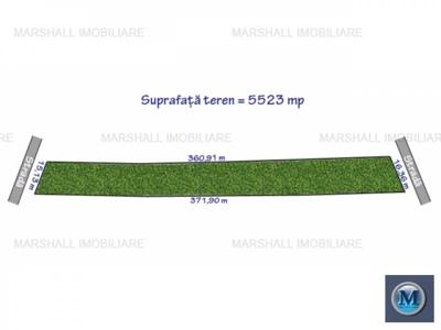 Teren intravilan de vanzare in Berceni, 5523 mp