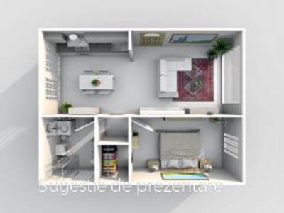 Vanzare apartament 2 camere, Zona Industriala, Tecuci