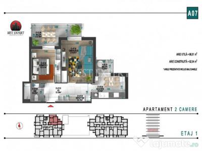 Apartament 2 camere Theodor Pallady - Complet Decomandat - 2