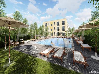 Apartament nou construit cu piscina in Timisoara