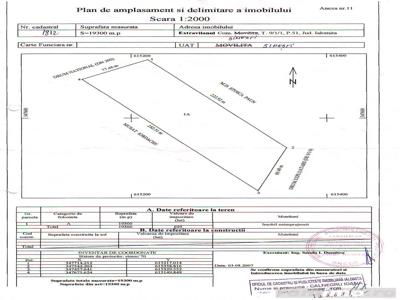 Teren 19,300mp Sinesti / DN 2