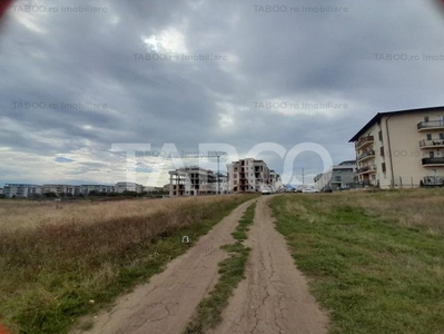 Teren intravilan 8.000 mp 2 fronturi stradale 35 m zona Ogorului Sibiu