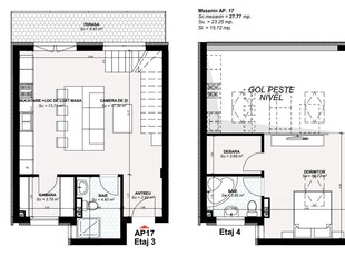 Apartament 2 camere - Charm Residence Apartamente Oradea Centru AP 17